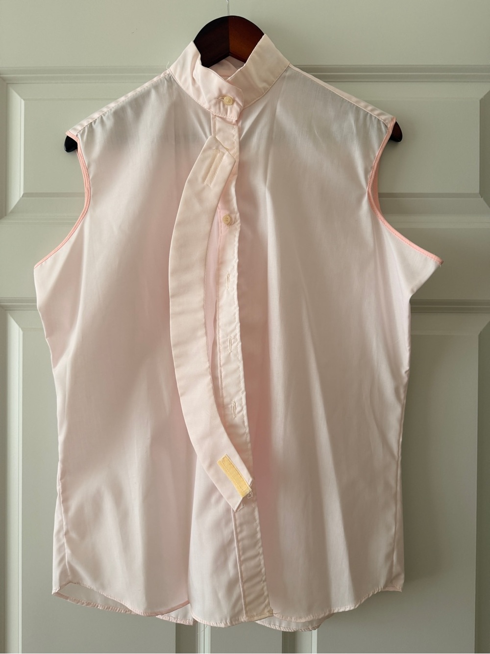 Sleeveless Light Pink English Riding Shirt